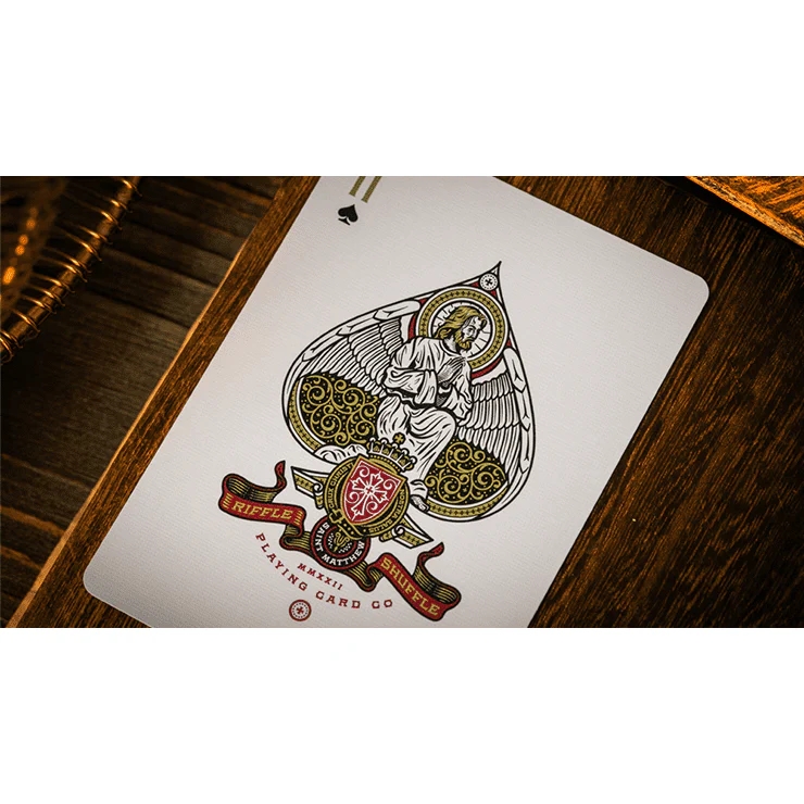 The Cross (Maroon Martyrs) Oyun Kartı by Peter Voth x Riffle Shuffle
