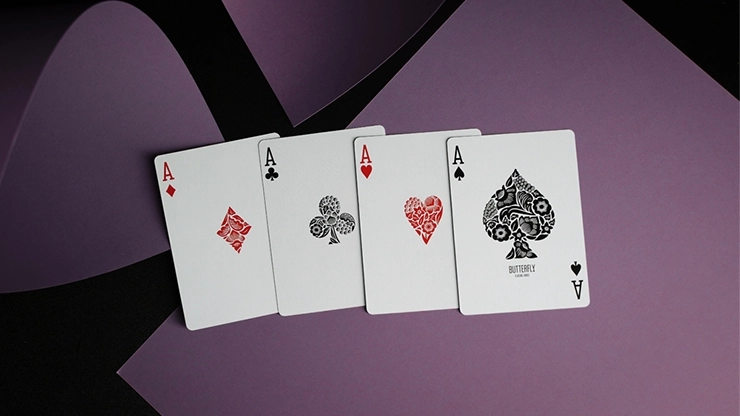 Butterfly Oyun Kartı (Royal Purple Edition)