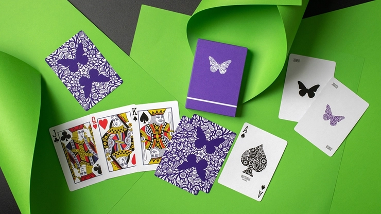Butterfly Oyun Kartı (Royal Purple Edition)