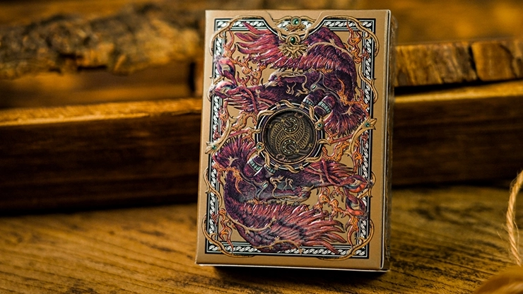 Ark Vermilion Bird Luxury Frame Oyun Kartı