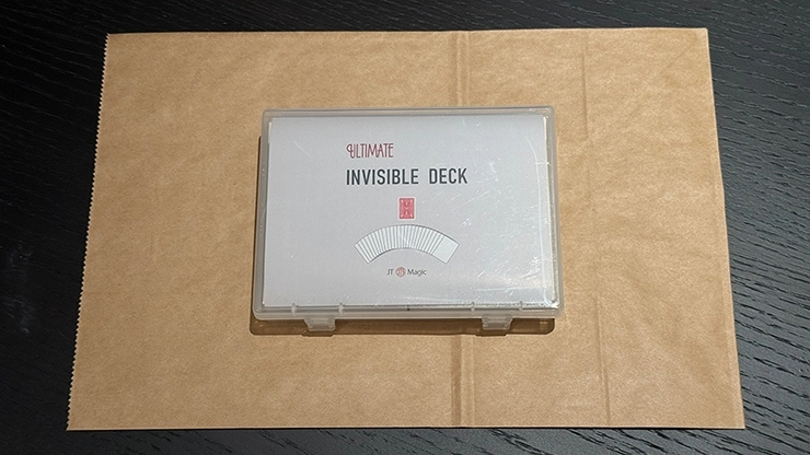 Ultimate Invisible Deck by Sway Liu and JT Magic (Red) Oyun Kartı