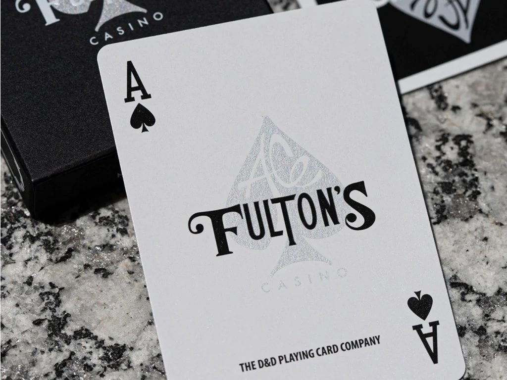 Ace Fulton’s Casino (Black) Oyun Kartı