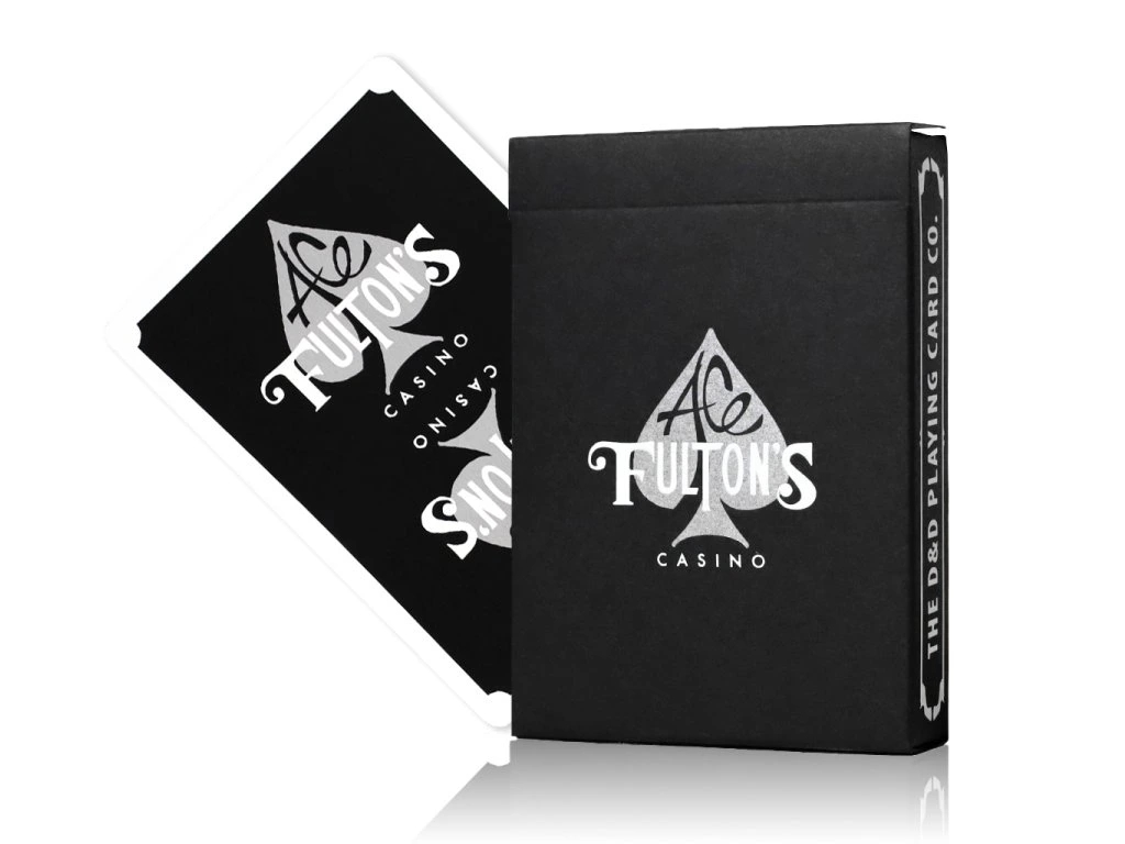 Ace Fulton’s Casino (Black) Oyun Kartı