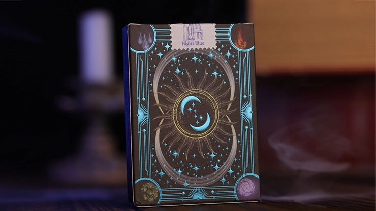 Warriors of the Stars: Zodiac Oyun Kartı  (Night Blue) by Blue Moon Co. 