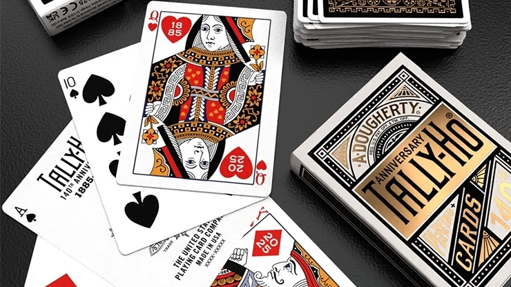 Tally Ho 140th Anniversary (Metaluxe) Oyun Kartı by US Playing Card  