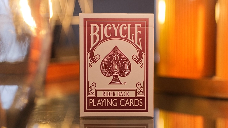 Bicycle Metallic Ruby Oyun Kartı