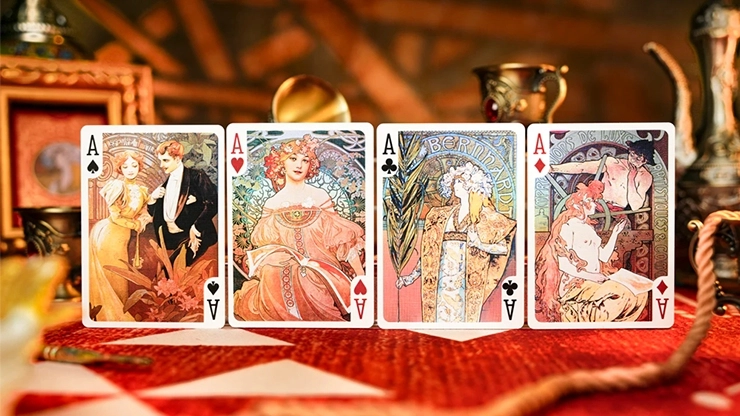 Mucha Standard Oyun Kartı  by 52 MUSÉE 