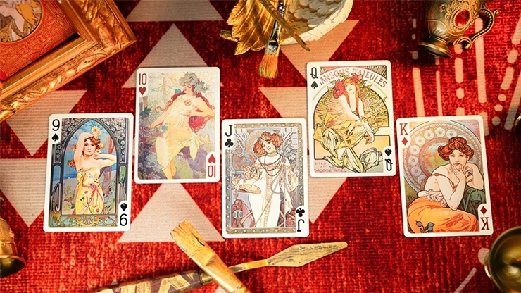 Mucha Standard Oyun Kartı  by 52 MUSÉE 