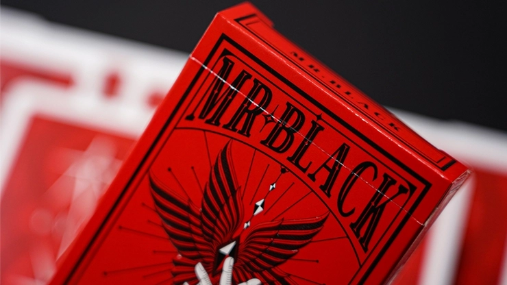 Mr. Black V1 (Red) Oyun Kartı 