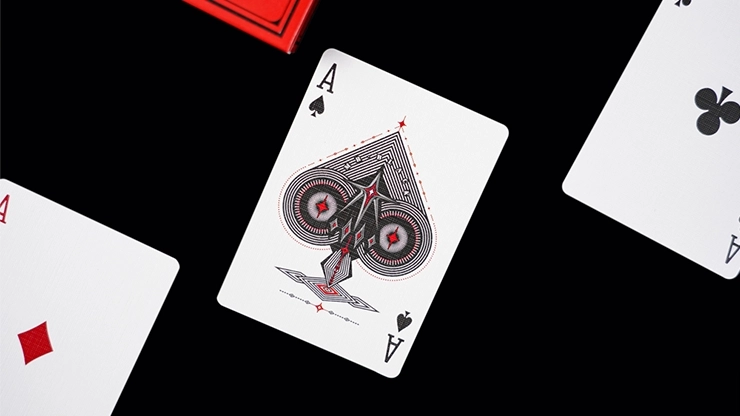 Mr. Black V1 (Red) Oyun Kartı 
