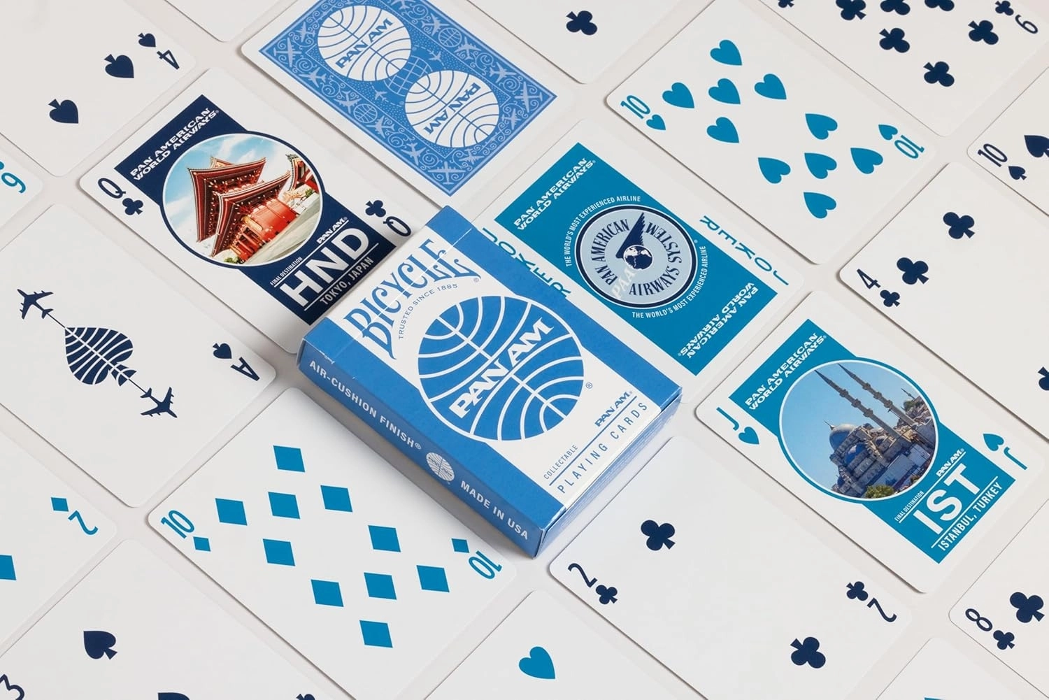 Bicycle | 2Pk Pan Am Tin Oyun Kartı