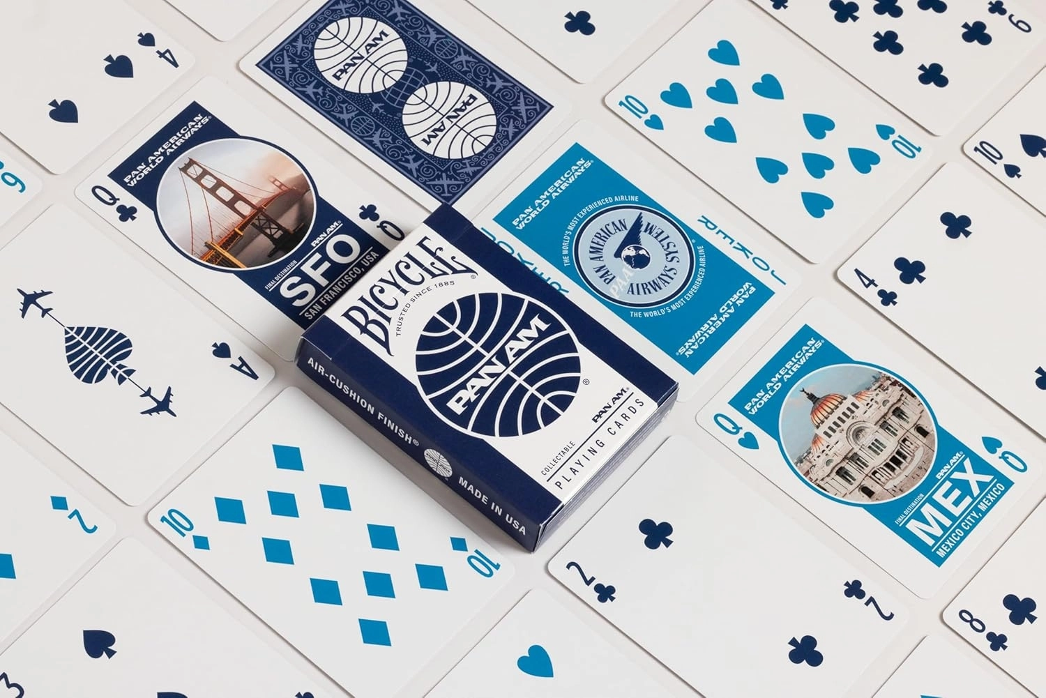 Bicycle | 2Pk Pan Am Tin Oyun Kartı
