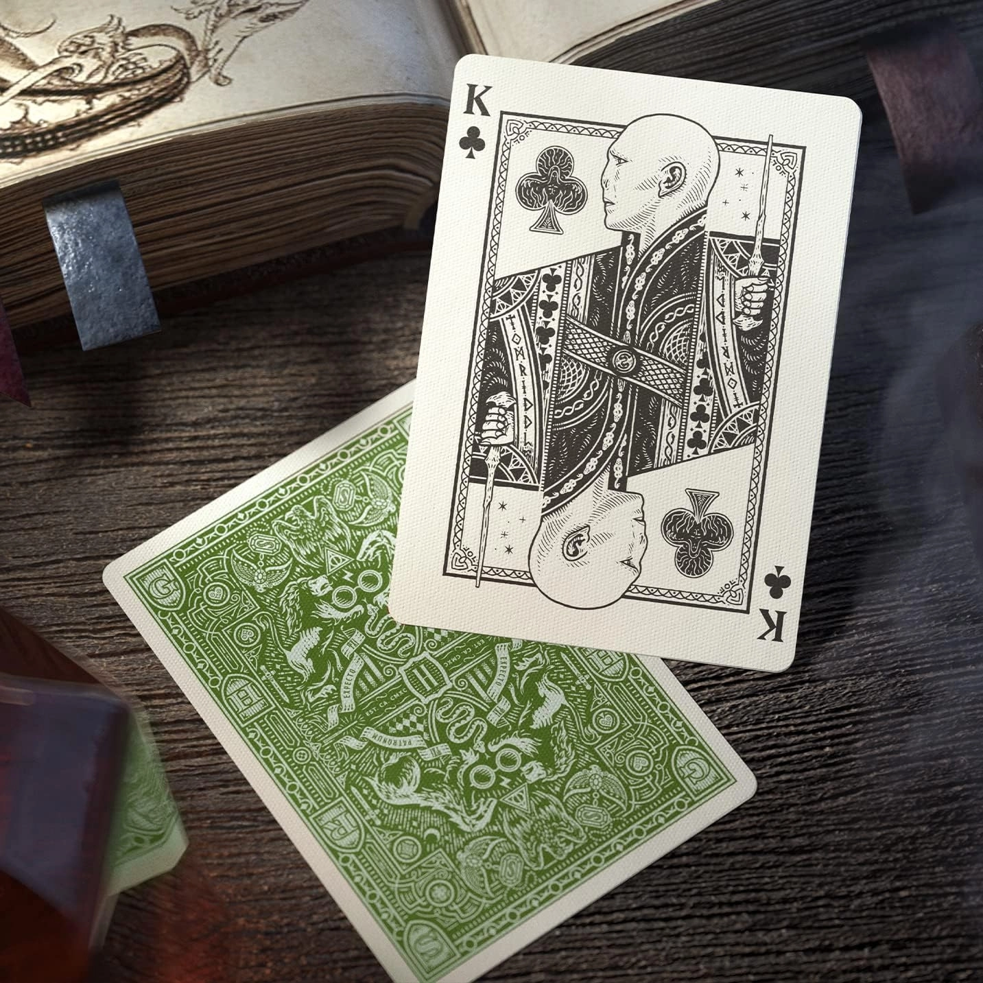 Theory11 | Harry Potter Deck-Green (Slytherin) Oyun Kartı