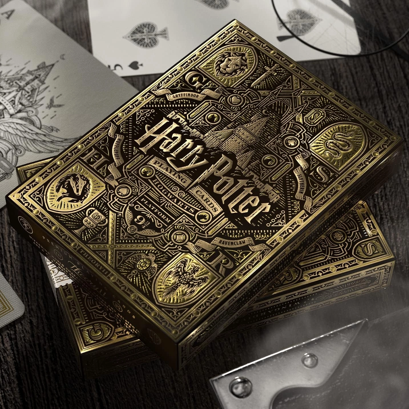 Theory11 | Harry Potter Deck -Yellow (Hufflepuff) Oyun Kartı