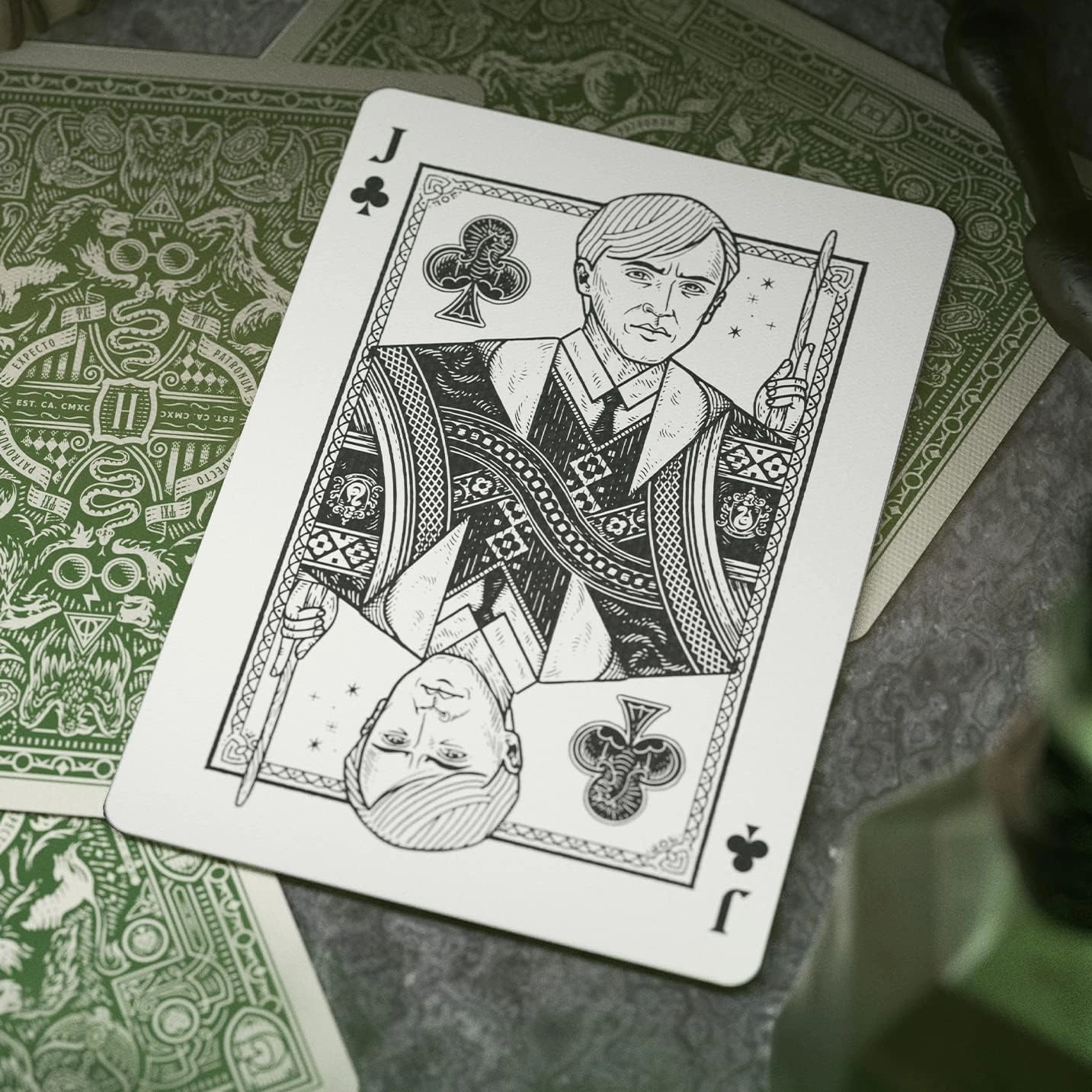 Theory11 | Harry Potter Deck-Green (Slytherin) Oyun Kartı