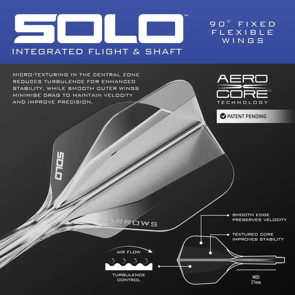 Harrows Geo 02 90% Quick Point Dart Oku
