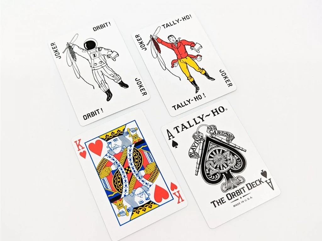 Tally-Ho x Orbit Mavi Oyun Kartları