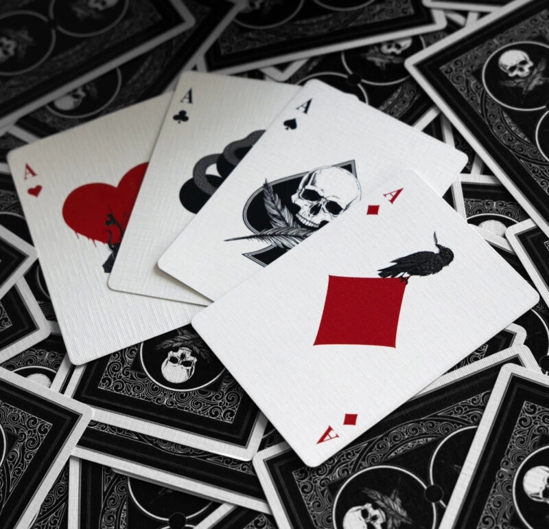 Feather & Bone: The Chrome Hearts (Foil) Oyun Kartları – Joel Meyers