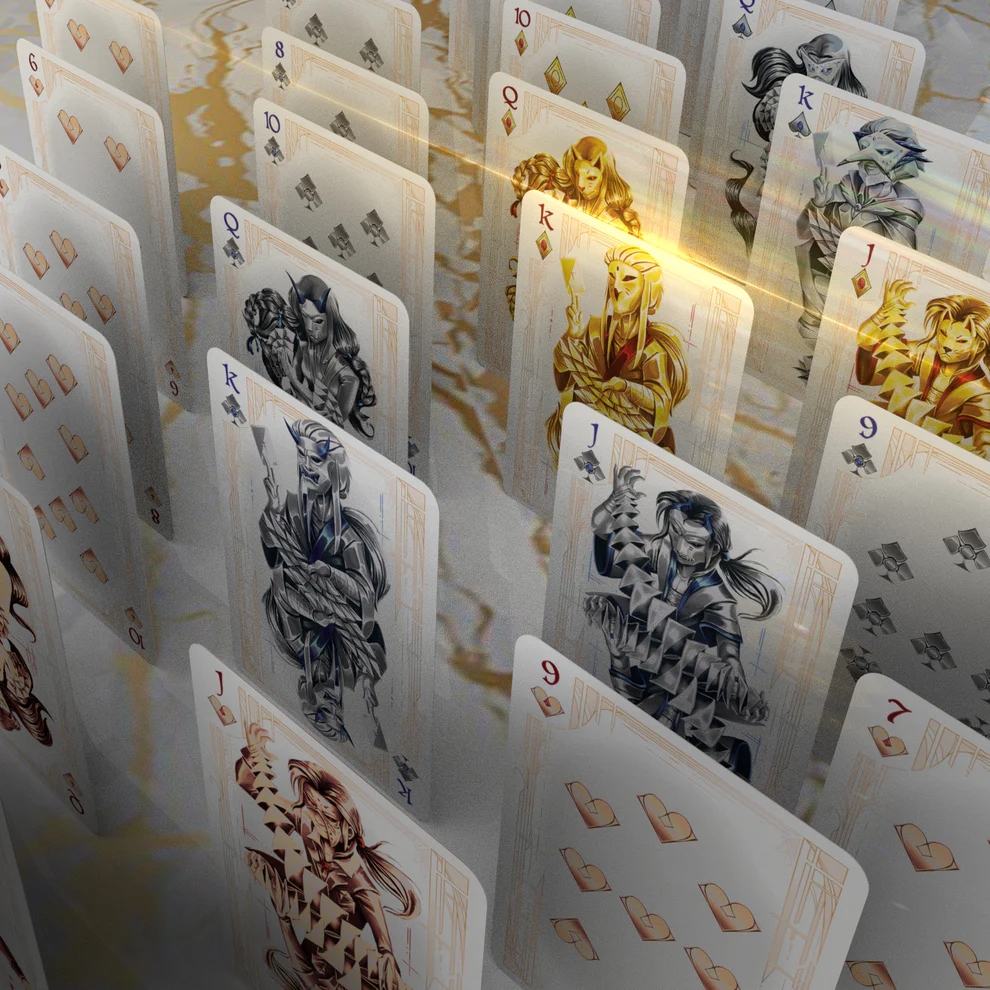 Card Masters Precious Metal Foil (White) Oyun Kartı