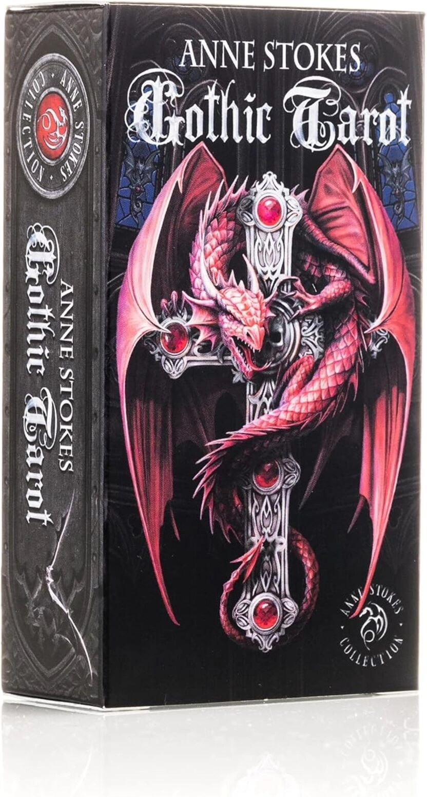 Fournier Profesyonel Gothic Tarot Kartı – Anne Stokes