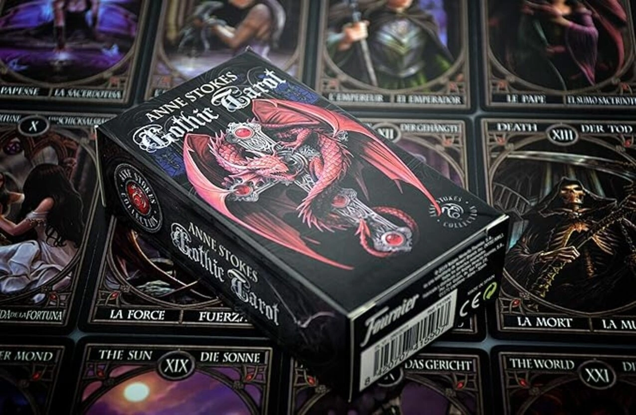 Fournier Profesyonel Gothic Tarot Kartı – Anne Stokes
