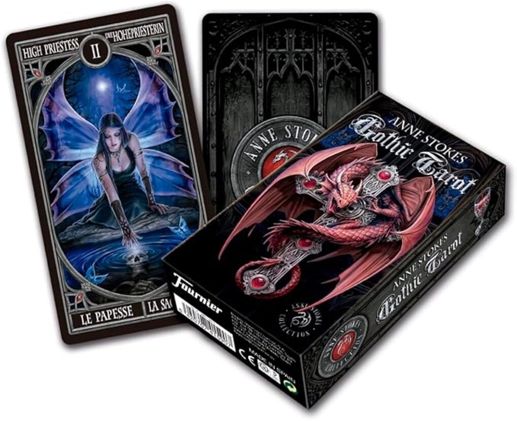 Fournier Profesyonel Gothic Tarot Kartı – Anne Stokes