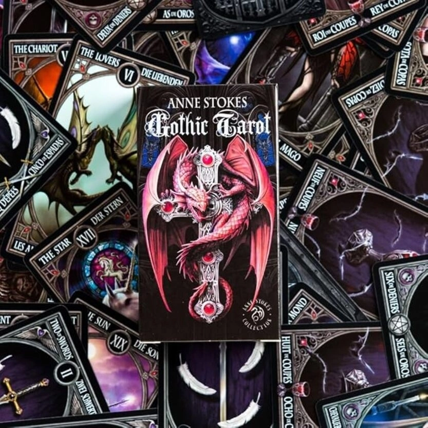 Fournier Profesyonel Gothic Tarot Kartı – Anne Stokes