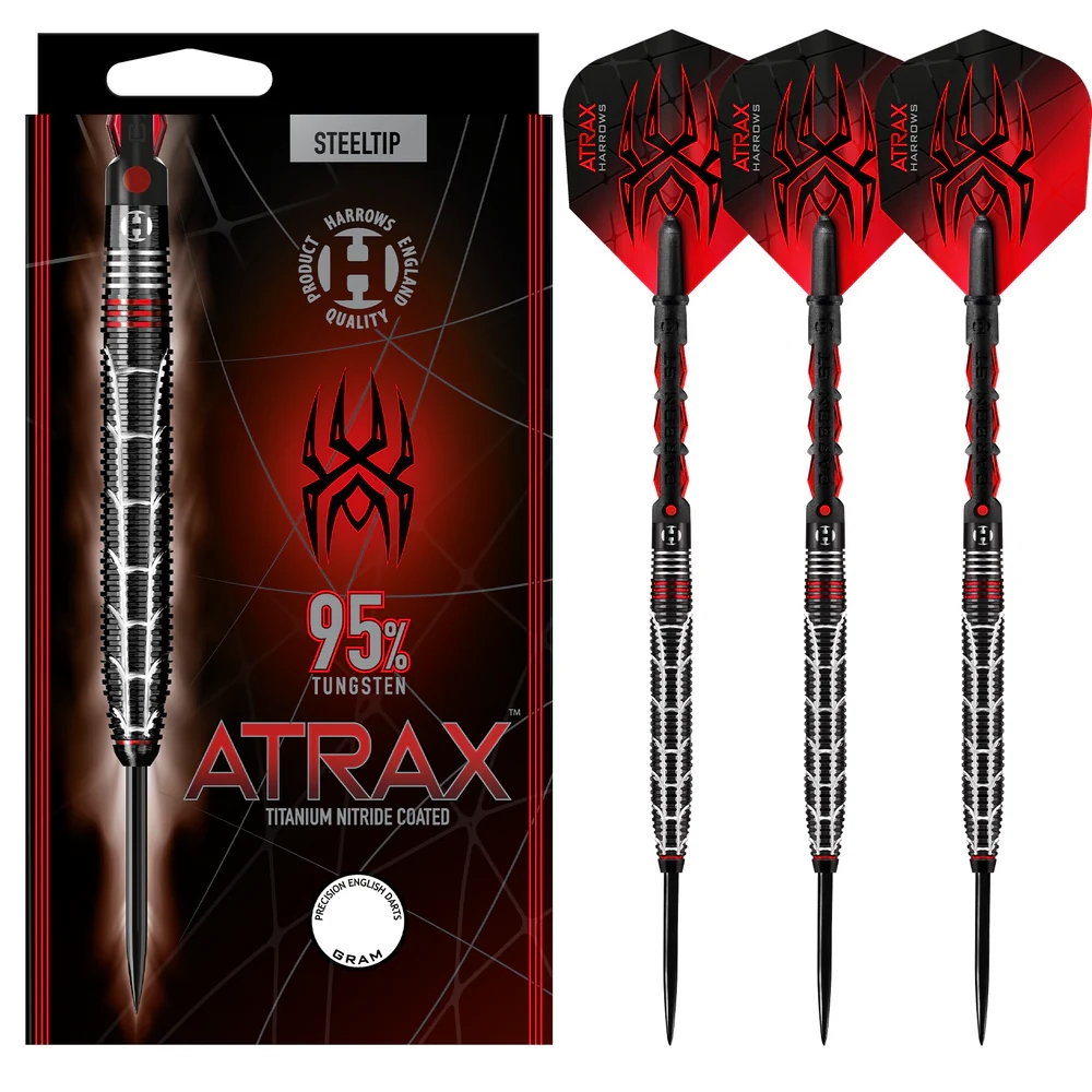Harrows Atrax 95% Steel Tip Dart Oku