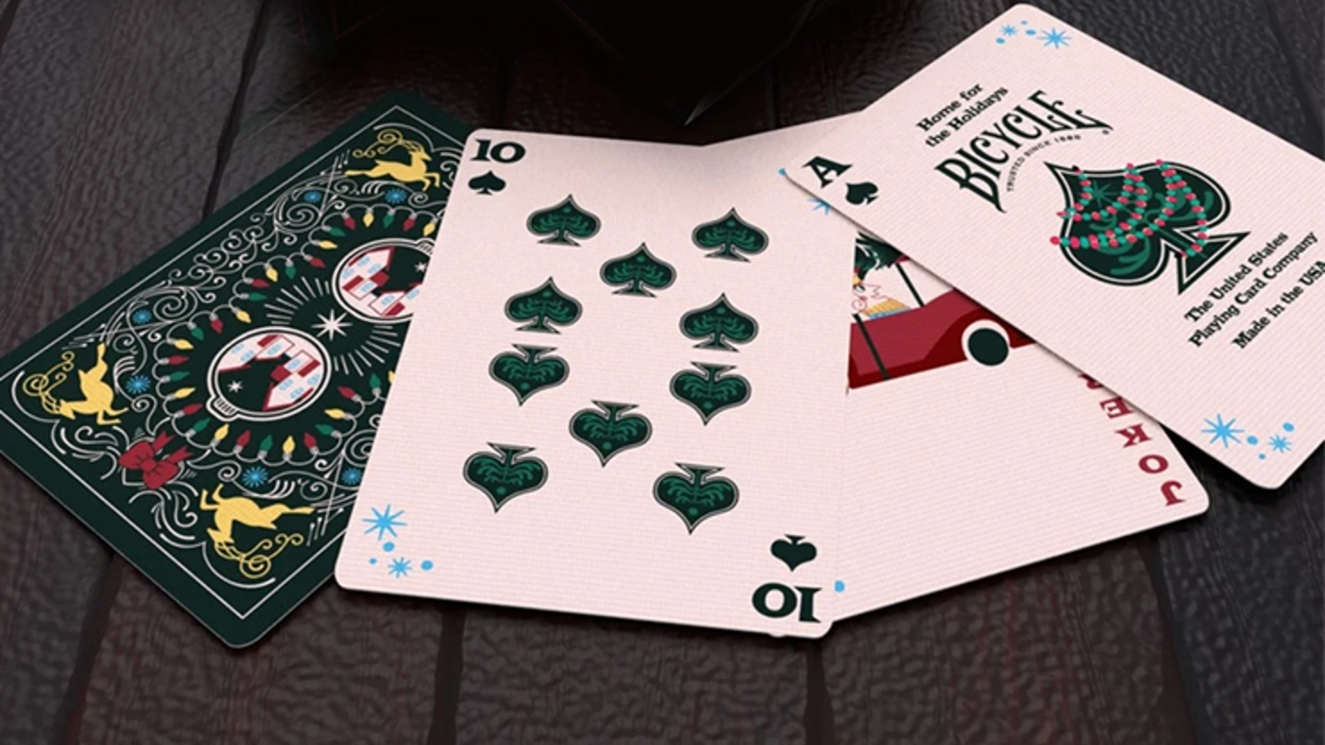 Bicycle Home For The Holidays Oyun Kartı