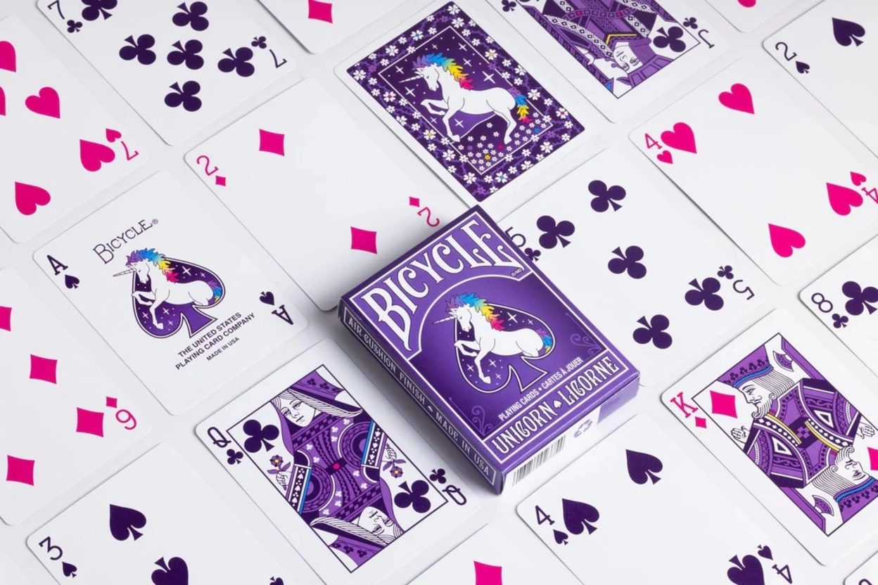 Bicycle | Unicorn Licorne Oyun Kartı