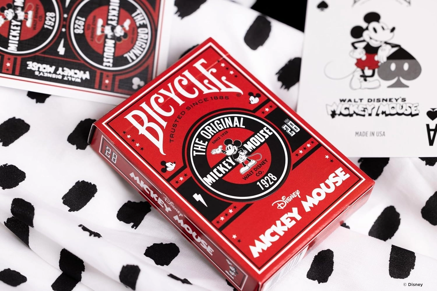 Bicycle | Disney Klasik Mickey Mouse (Kırmızı) Oyun Kartları