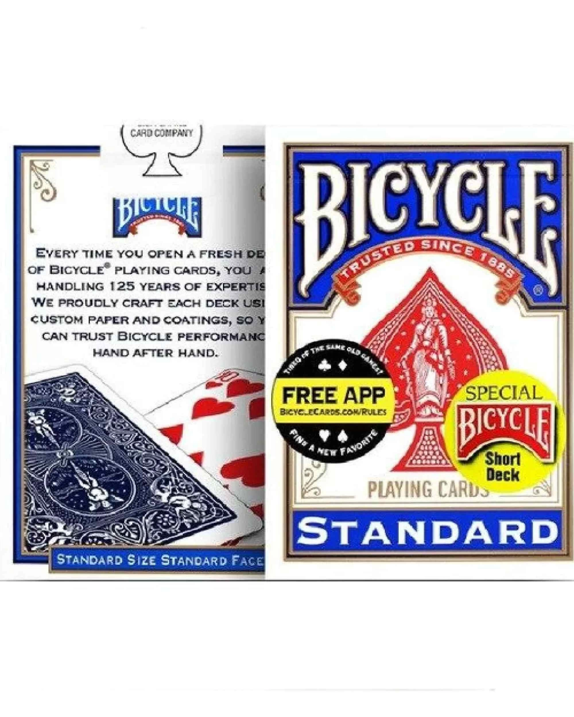 Bicycle | Short Deck Mavi Deste Oyun Kartı