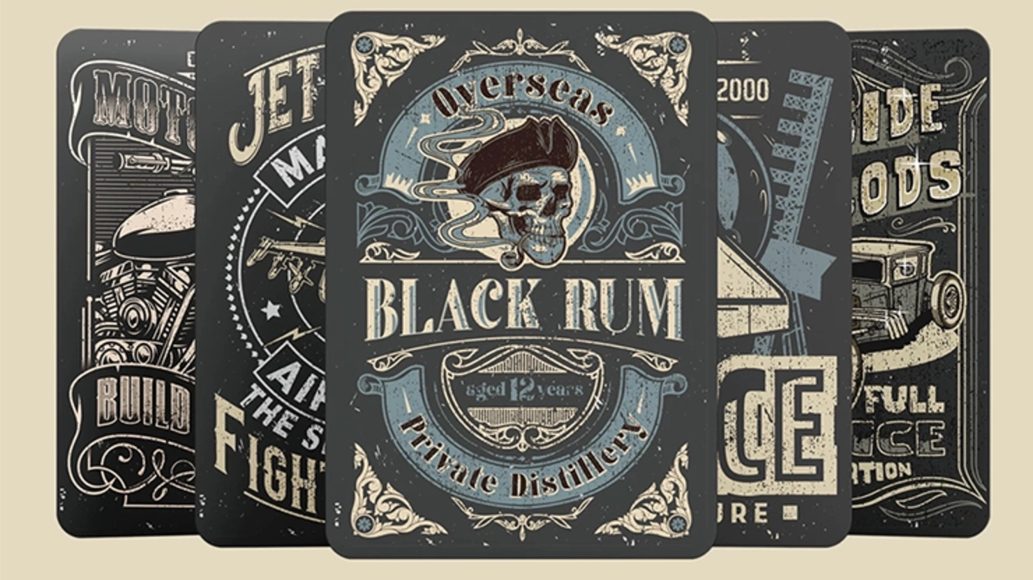 Black Rum Oyun Kartı | USPCC