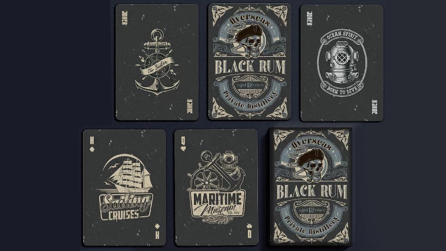Black Rum Oyun Kartı | USPCC