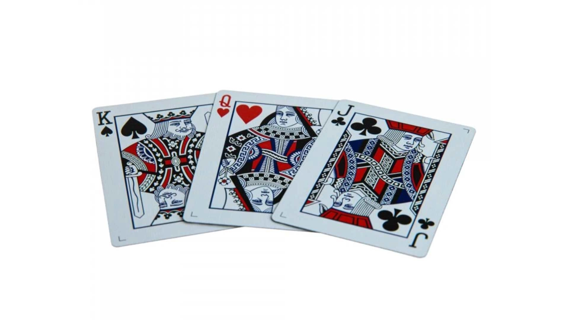 Limited Edition Butterfly Playing Cards Black & Silver
