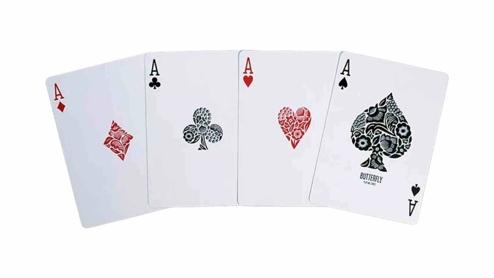 Stripper Butterfly Playing Cards Version 2 Marked (Kırmızı)