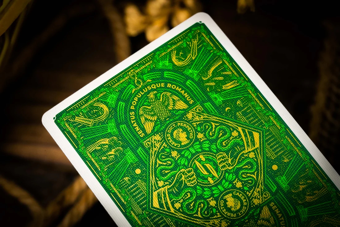 Caesar (Yeşil) Oyun Kartı