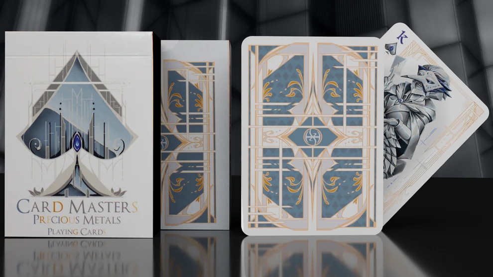 Card Masters Precious Metal Foil (White) Oyun Kartı