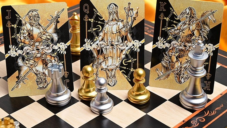 Chess Black Oyun Kartı 