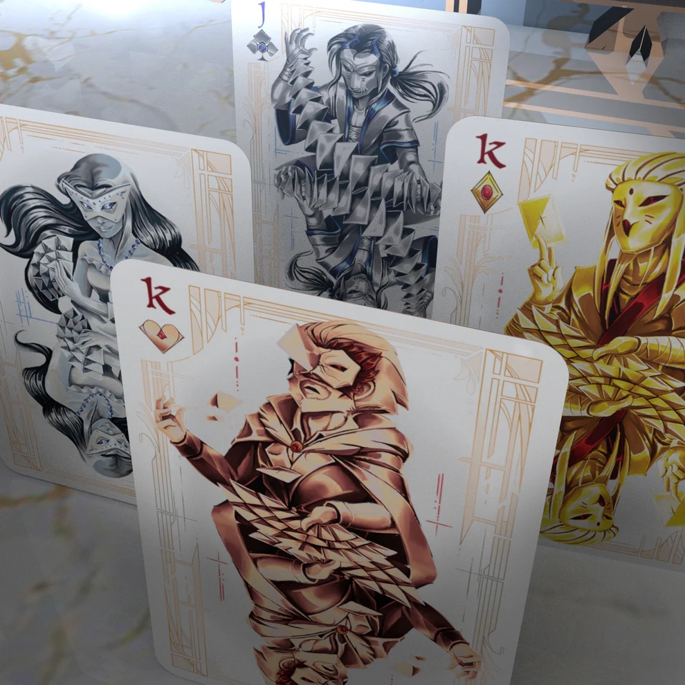 Card Masters Precious Metal Foil (White) Oyun Kartı