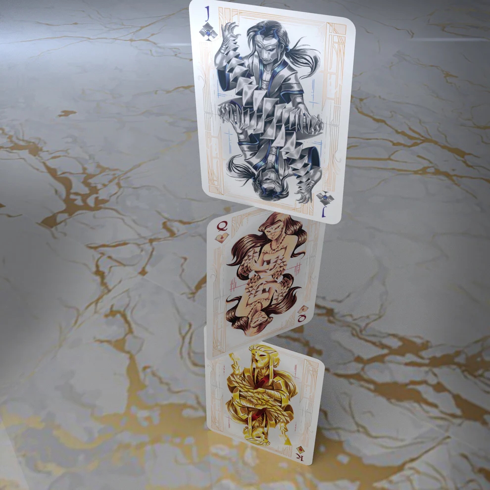 Card Masters Precious Metal Foil (White) Oyun Kartı
