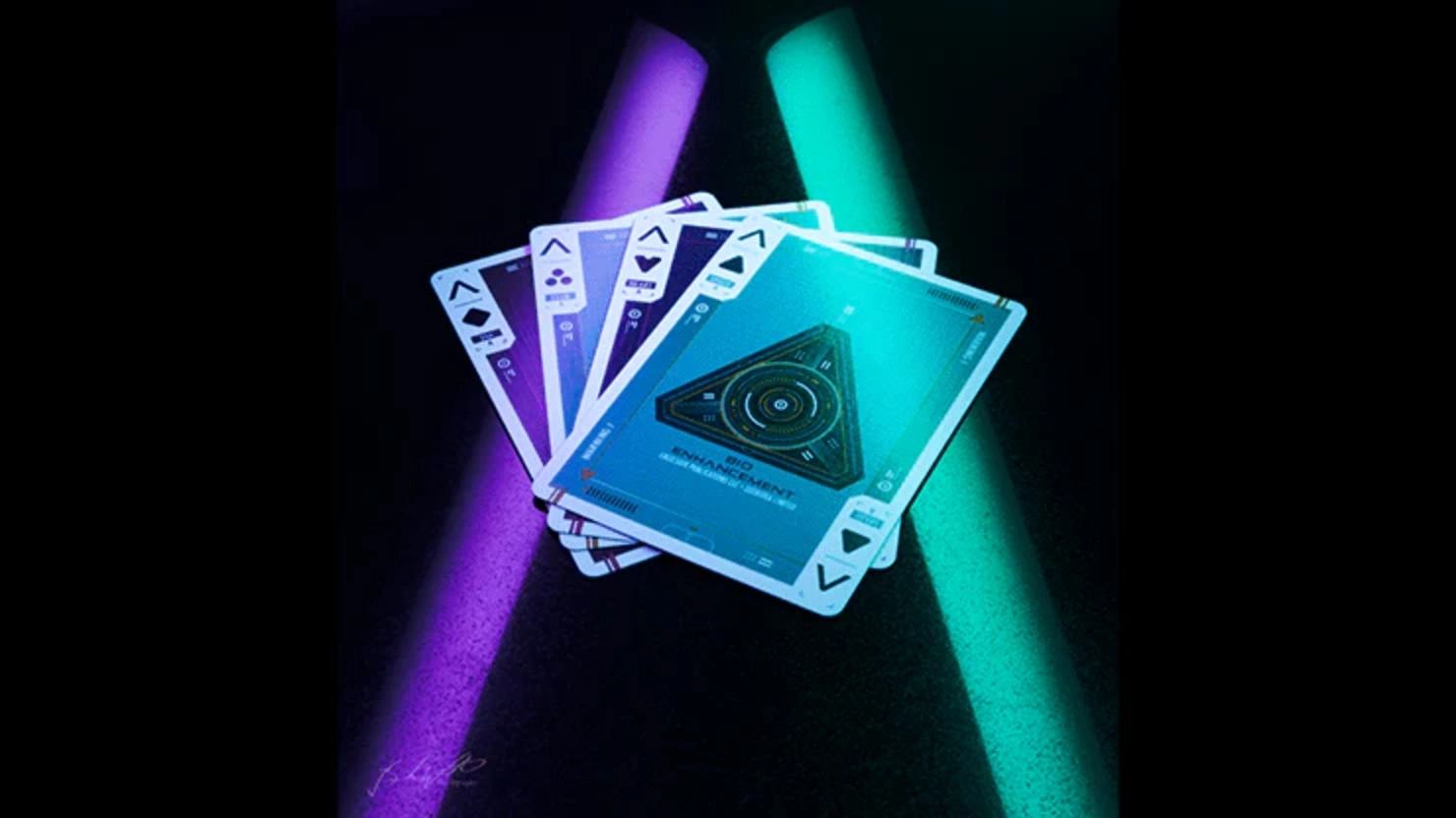 Cyberware Neon Oyun Kartı