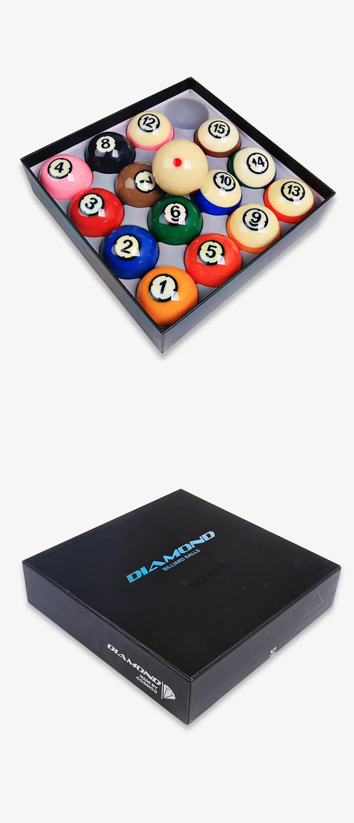 Cosmos Diamond Ultra-C Profesyonel Bilardo Top Seti