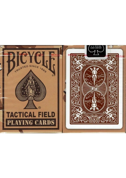 Bicycle | Tactical Field--Brown Oyun Kartı