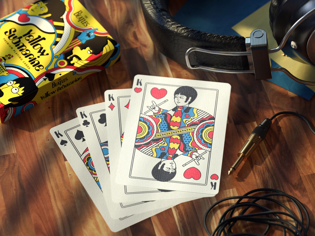 Theory11 | The Beatles Blue Oyun Kartı