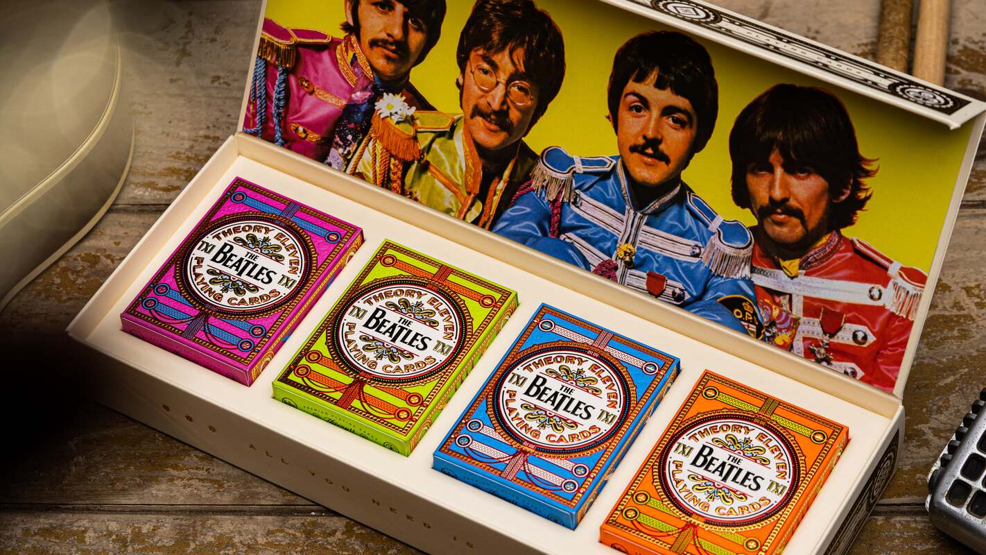 Theory11 | The Beatles Orange Oyun Kartı
