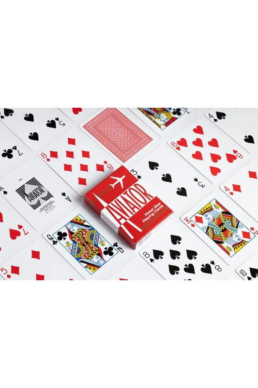 Aviator Poker Circle Back Standart- Kırmızı
