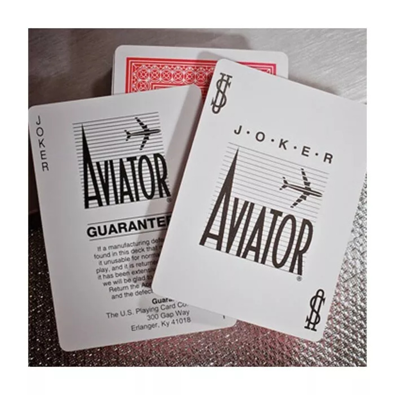 Aviator Poker Circle Back Standart- Kırmızı