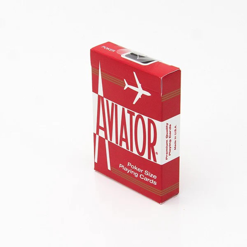 Aviator Poker Circle Back Standart- Kırmızı