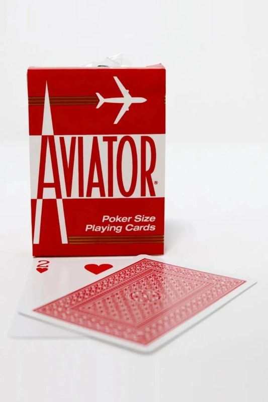 Aviator Poker Circle Back Standart- Kırmızı